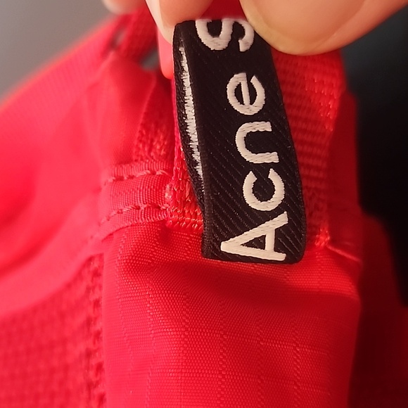 ACNE STUDIOS Red mini crossbody bag - Picture 3 of 6